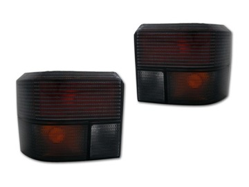 SCHEINWERFER HINTEN SET / SATZ TUNING SCHWARZ BLACK VW T4 TRANSPORTER MULTIVAN CARAVELLE