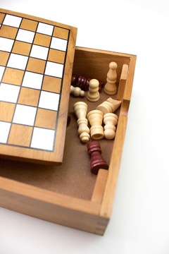 Gra Wooden Classic - Szachy Tactic