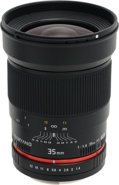 Объектив Samyang 35mm f/1.4 UMC AS Sony