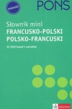 Pons Mini французско-польский словарь, польско-французский