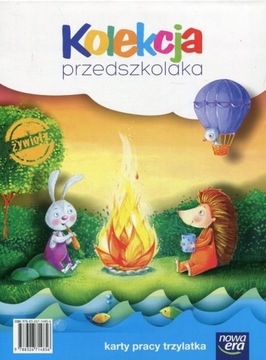 Kolekcja przedszkolaka Karty pracy trzylatka NE