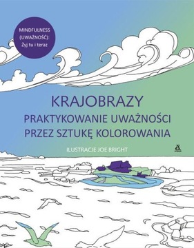 KOLOROWANKA Krajobrazy. Praktykowanie uważności przez sztukę kolorowania.