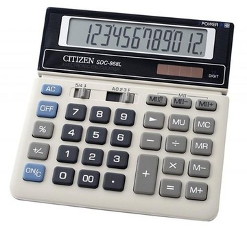 Офисный калькулятор Citizen SDC-868L