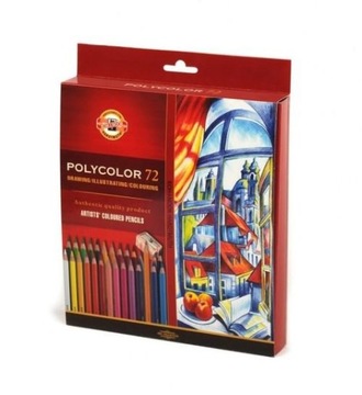 Мелки POLYCOLOR 36 COLORS KOH-I-NOOR 3835 картон