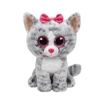 TY, BEANIE BOOS, KOT KIKI, MASKOTKA, 15 CM