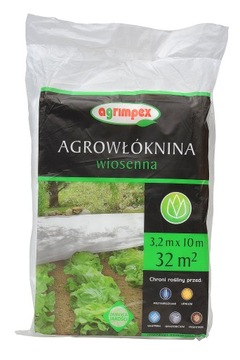 Agrowłóknina okryciowa zimowa-wiosenna Agrimpex biały 320 x 1000 cm 17 g/m²