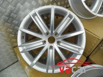 5N0601025AF КОМПЛЕКТ ОРИГИНАЛЬНЫХ ЛЕГКОСПЛАВНЫХ ДИСКОВ 7.0JX18H2 ET43 5X112 VW TIGUAN 10+