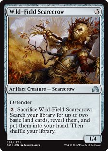 MTG 4x Wild-Field Scarecrow (Uncommon)