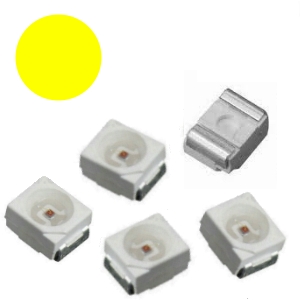 Светодиодный SMD фотодиод PLCC-2 желтый 0,7мкд OSRAM LYT679-D2-1-0 ___ [5шт]