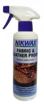 Nikwax Fabric & Leather Proof Spray-on 300ml Impregnat Tkanina i Skóra