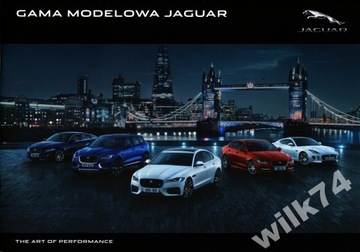 Jaguar Modele prospekt 2016 polski XE XF F-Pace