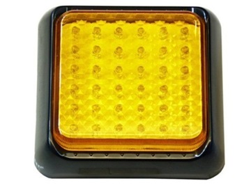 Lampa 36 LED 10x10 cm Kierunkowskaz TIR BUS 12 24V