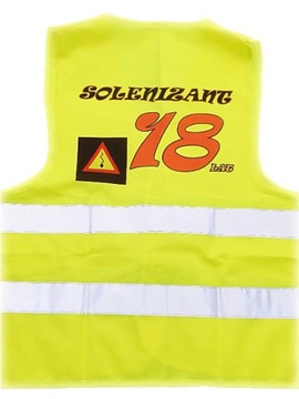 KAMIZELKA SOLENIZANT 18 LAT prezent na 18 urodziny