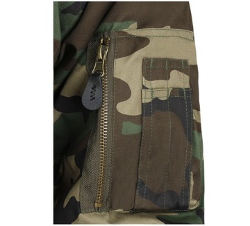 КУРТКА ПИЛОТ MA1 FLYERS FLEK CAMO WOODLAND XL