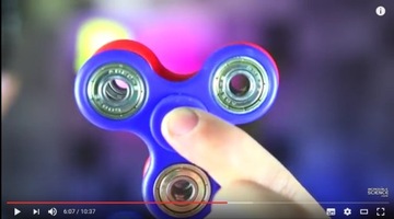 ESPERANZA HAND SPINNER СИНИЕ СВЕТОДИОДЫ BLUETOOTH