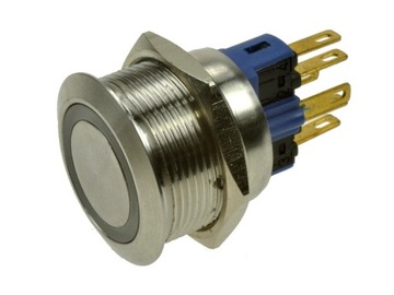 PRZEŁĄCZNIK przyciskowy 5A 250V LED 22mm Onpow