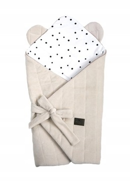 Пеленка Becik Swaddle 70х70 хлопок Royal Baby Sand Sleepee