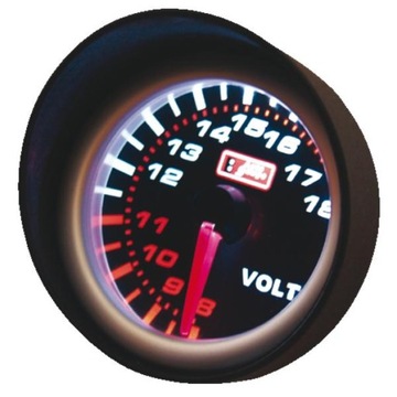 Voltomierz Woltomierz AUTO GAUGE SMOKE Czarny NOWY