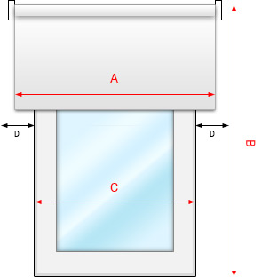 WALL SHUTTER 220/180 Потолочная шторка