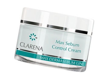 CLARENA MAX SEBUM CONTROL CREAM KREM NORMALIZUJĄCY