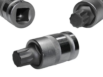 TESAM - Klucz spline 10 kątów M12,3 mm, 1/2