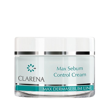 CLARENA MAX SEBUM CONTROL CREAM KREM NORMALIZUJĄCY