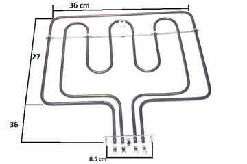 Grzałka piekarnika ARDO górna 1800W+700W