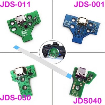 РОЗЕТКА ЗАРЯДНОЙ ПЛАТЫ + ЛЕНТА PS4 12PIN JDS-011