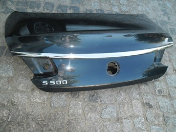 MERCEDES S 217 S COUPE CHROM KLAPA BAGAZNIKA AMG