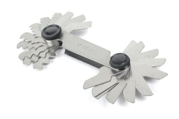 MIERNIK GWINTÓW ZAKRES 0.35 - 6mm 22 listki