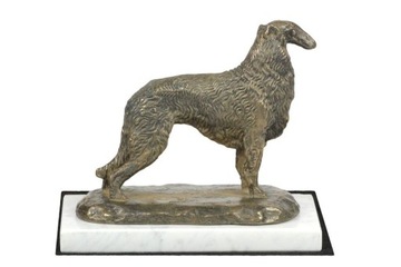 Borzoj Wilczarz Rosyjski Statuetka Figurka Trofeum