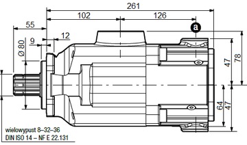 ПРЯМОПОРШНЕВОЙ НАСОС PA50 0511525 HYDRO LEDUC