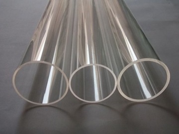 Rura z plexi, pleksi, pmma bezbarwna 60/4 mm- 2 mb