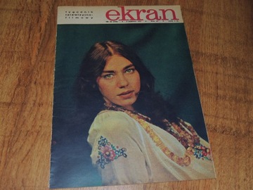 EKRAN 32/1971 H. Giza, Chłopi, E. Krakowska Bardot