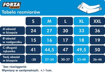 RĘKAWKI OCIEPLACZE JESIEŃ ZIMA FORZA PUNTO L