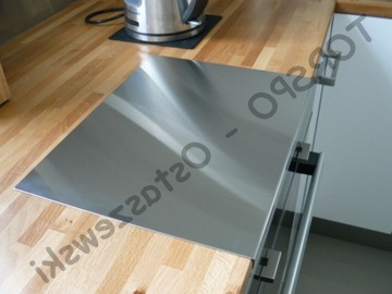 Blat nierdzewny 500x485mm INOX