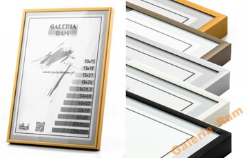 Rama,ramka ALUMINIOWA - na WYMIAR-alu G -PRODUCENT