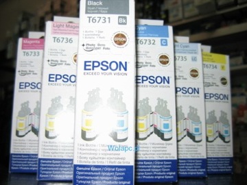 Чернила Epson T6731 L800 L810 L850 L1800 70мл 1 шт.