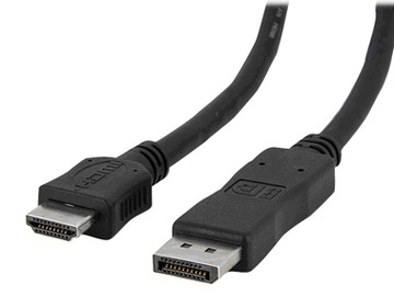 KABEL DISPLAY PORT -> HDMI 1,8M NOWY