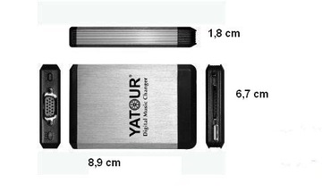 СМЕНА МОДУЛЯ ЭМУЛЯТОРА USB SD AUX YATOUR FIAT ALFA ROMEO LANCIA YATOUR