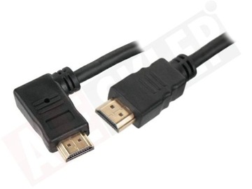 КАБЕЛЬ HDMI HDMI ВИЛКА 1,8 М 1,4 В УГОЛ