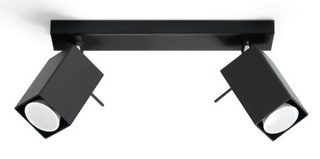 Efektowna Lampa Sufitowa Plafon SQUARE 2 led2