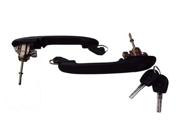 2x KLAMKA WKLADKA ZAMEK VW POLO 6N/2 HATCHBACK