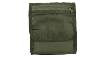 Mil-Tec Portfel / paszportówka Neck Wallet Zielony