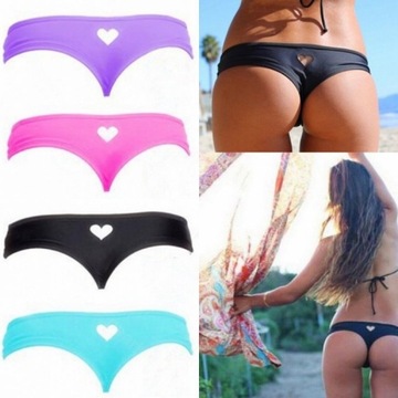 STRÓJ KĄPIELOWY BIKINI BRAZILIAN M/L SIWIEC FIGI!