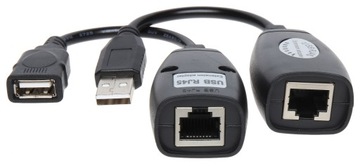 USB-EX-50 USB-удлинитель витая пара ABCV