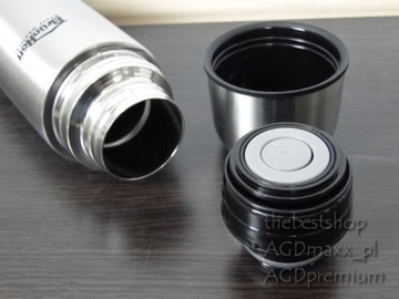 СТАЛЬНОЙ ТЕРМОС 0,5л.АВТОМАТИЧЕСКАЯ КРЫШКА+КОРПУС 3/4402