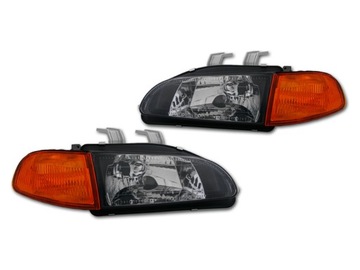 REFLEKTOR BLACK MIGACZ JDM HONDA CIVIC EG EJ V 5