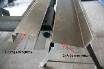 Усиление порогов и порогов листовой металл ГАЗ 69 А