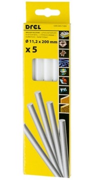 фото ориг. №3, Nar133 drel glue 11, 2x200mm to pistols gluing on garages 5pcs white